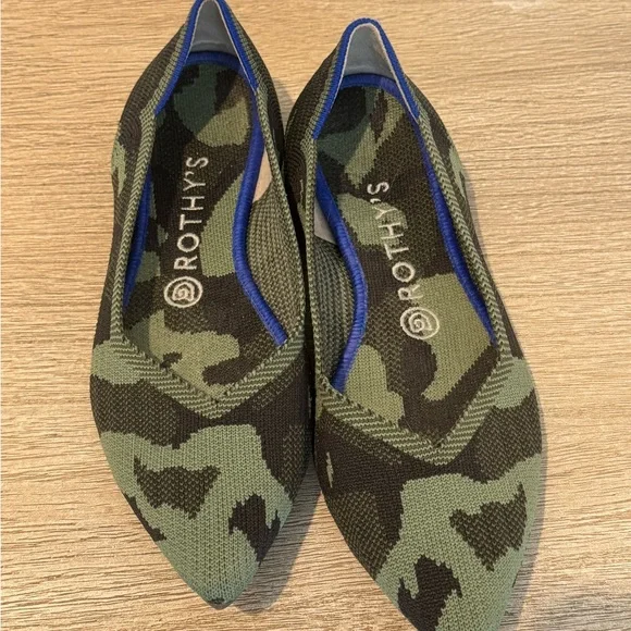 ROTHYS THE POINT WOMENS FLAT SHOES 8.5 - Picture 3 of 5
